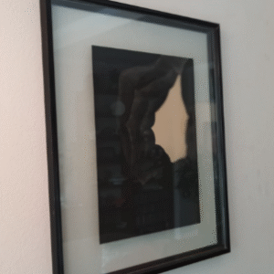 QUADRO DESENHO TÉCNICA MISTA LÁPIS GRAFITE